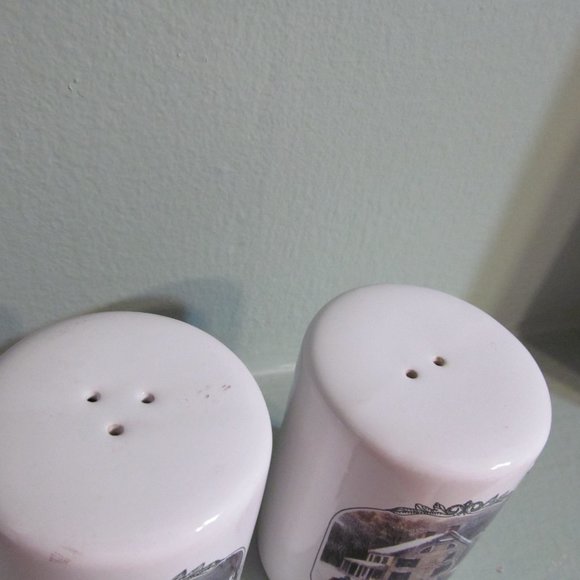 Currier & Ives 5 pc Stoneware Table Top Set American Homestead Winter MCNY - Picture 16 of 16